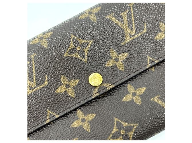 Louis Vuitton Monogram Long Wallet Braun Monogramm - Ansicht 7