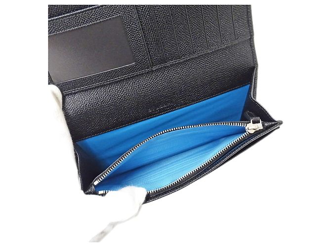 Bulgari Bvlgari Men's Long Leather Wallet Black - view 5