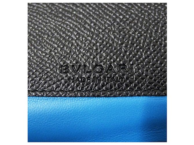 Bulgari Bvlgari Men's Long Leather Wallet Black - view 6