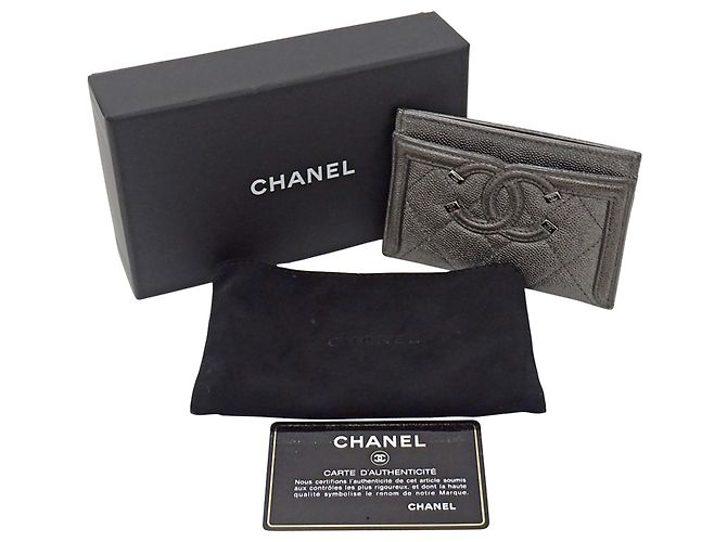 Tarjetero Matelassé CC Filigree Chanel Castaño Metálico - vista 7