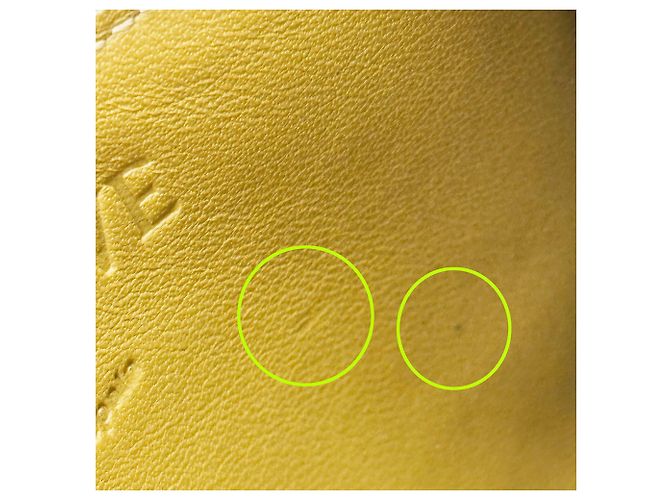 Monedero para mujer Loewe Castaño Amarillo - vista 10