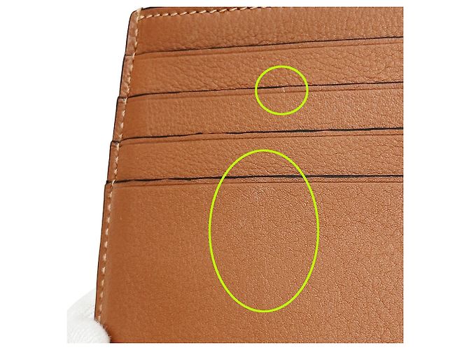 Monedero para mujer Loewe Castaño Amarillo - vista 9