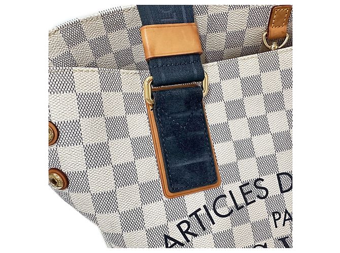 Borsa Louis Vuitton Damier Azur - vista 10