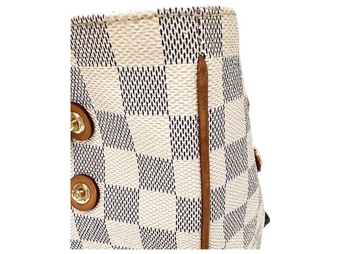 Borsa Louis Vuitton Damier Azur - vista 12
