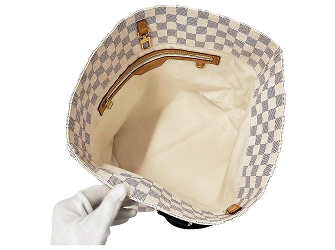 Borsa Louis Vuitton Damier Azur - vista 5