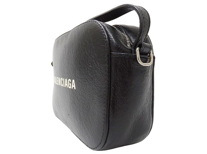Everyday Borsa a tracolla in pelle da donna Balenciaga Nero - vista 4