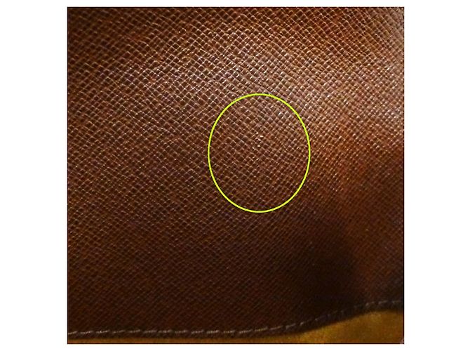 Borsa a tracolla in tela Monogram Louis Vuitton Marrone Monogramma - vista 12