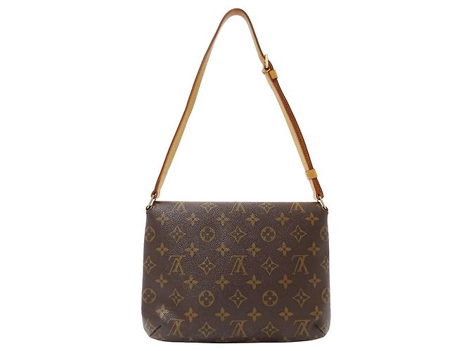Borsa a tracolla in tela Monogram Louis Vuitton Marrone Monogramma - vista 2
