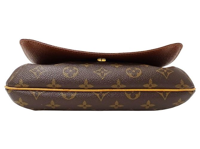 Borsa a tracolla in tela Monogram Louis Vuitton Marrone Monogramma - vista 3