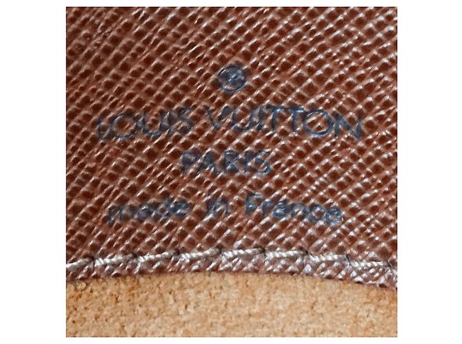 Borsa a tracolla in tela Monogram Louis Vuitton Marrone Monogramma - vista 7