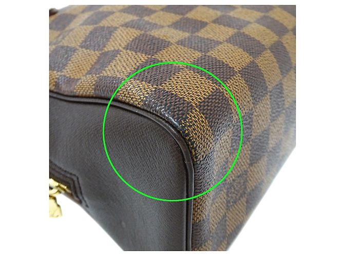 Borsa Louis Vuitton Damier Brera Marrone Damier ebene - vista 7