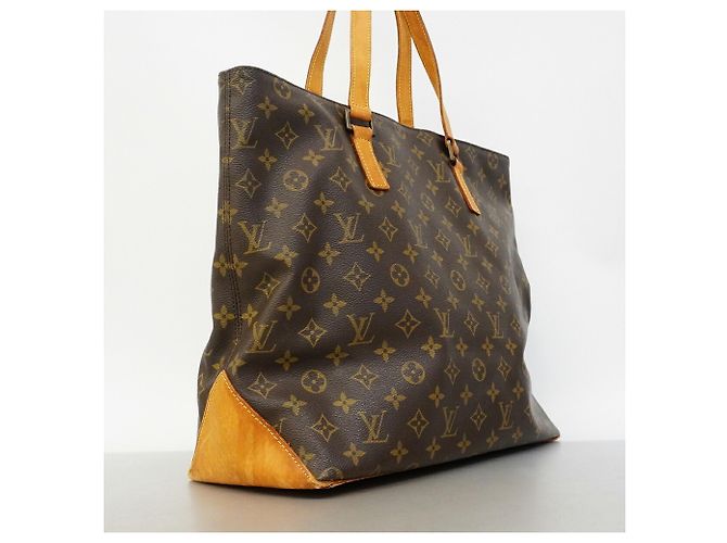 Borsa Tote Cabas Mezzo Monogram Louis Vuitton Marrone - vista 2
