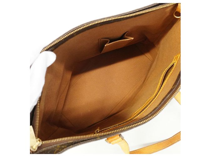 Borsa Tote Cabas Mezzo Monogram Louis Vuitton Marrone - vista 4