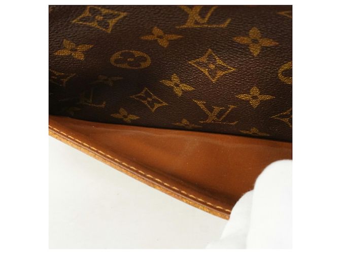 Clutch Louis Vuitton Monogram Compiegne 23 Marrone - vista 10