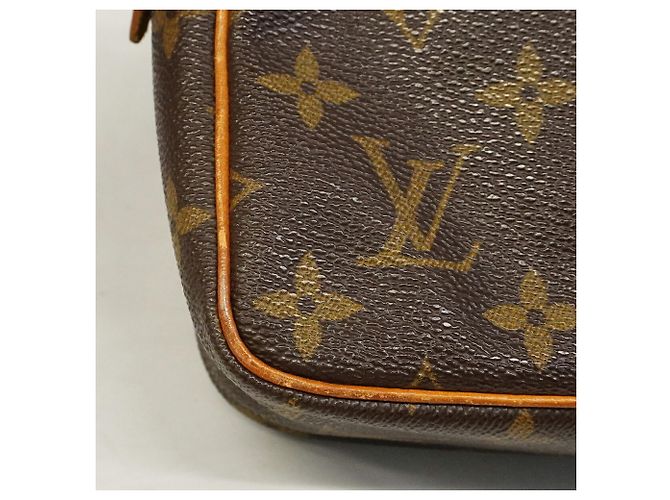Clutch Louis Vuitton Monogram Compiegne 23 Marrone - vista 6