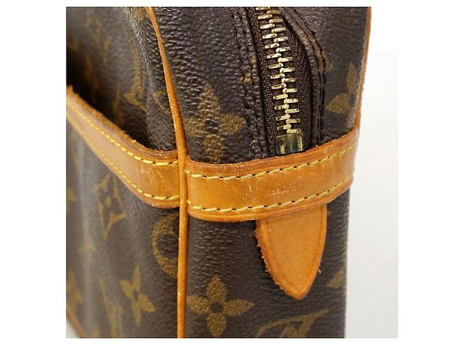 Clutch Louis Vuitton Monogram Compiegne 23 Marrone - vista 8