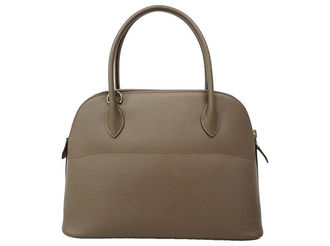 Hermès Borsa Hermes Bolide 27 Grigio - vista 12
