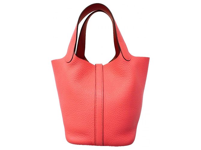 Hermès Hermes Picotin Lock Eclat PM Handtasche Pink - Ansicht 10