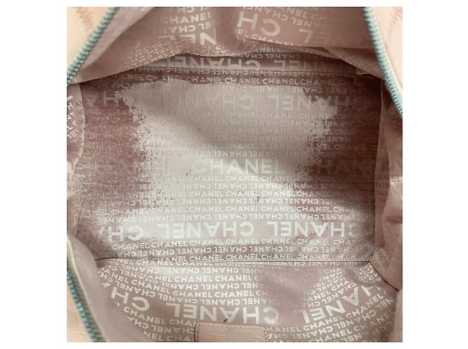 Borsa Chanel Chocolate Bar in rosa - vista 4
