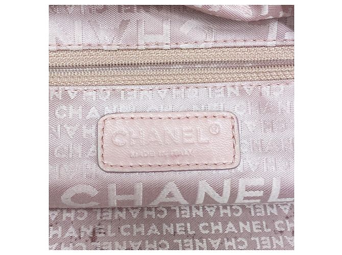 Borsa Chanel Chocolate Bar in rosa - vista 5