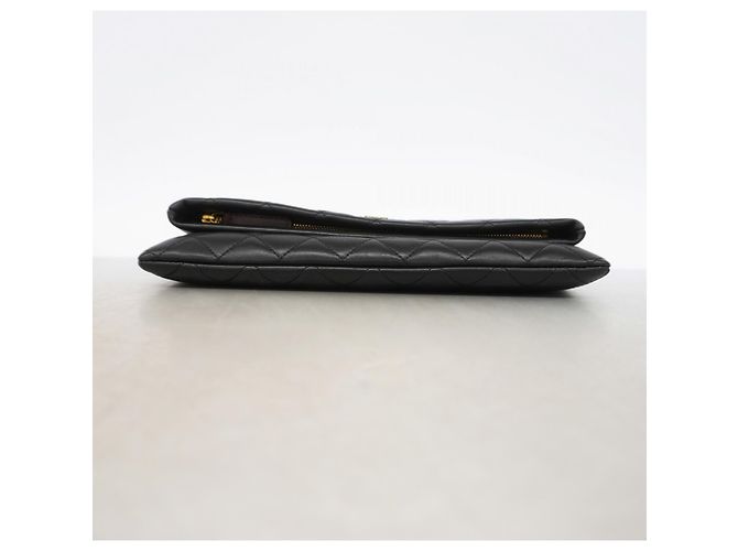 Clutch Chanel Matelassé Nera Nero - vista 3