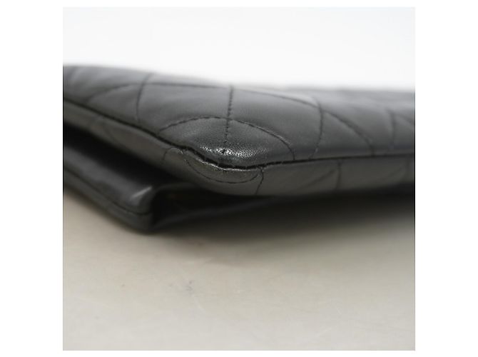 Clutch Chanel Matelassé Nera Nero - vista 6