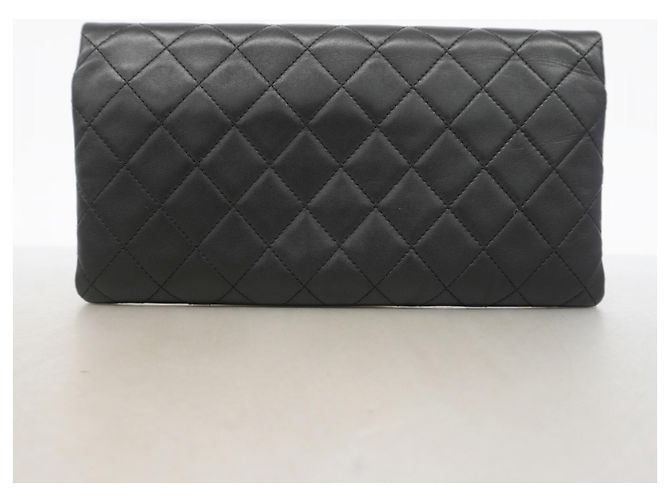 Clutch Chanel Matelassé Nera Nero - vista 7