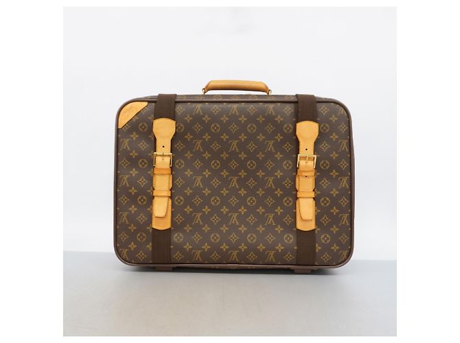 Borsa Louis Vuitton Monogram Satellite 53 Marrone - vista 12