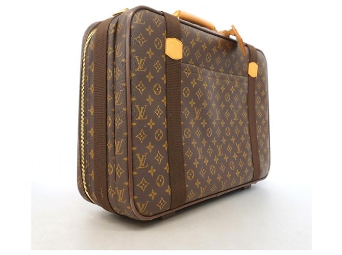 Borsa Louis Vuitton Monogram Satellite 53 Marrone - vista 2
