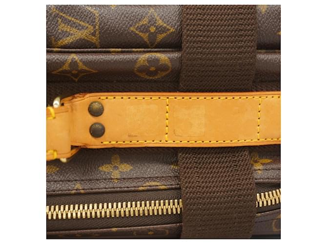 Borsa Louis Vuitton Monogram Satellite 53 Marrone - vista 9
