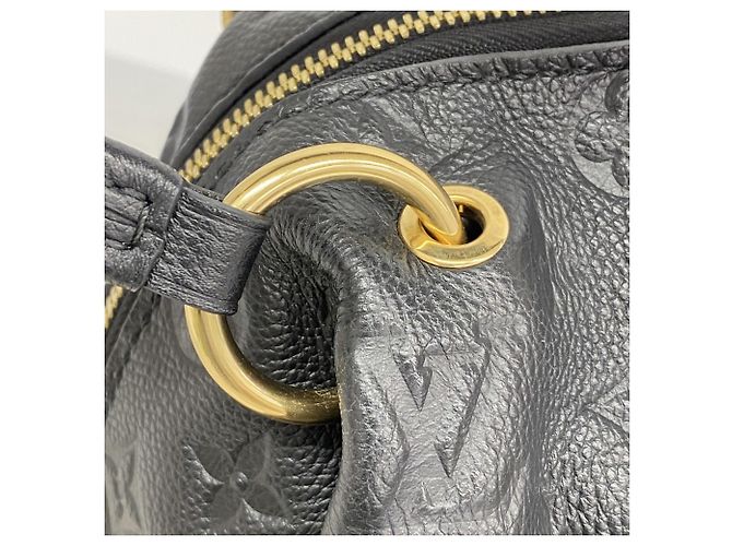 Borsa Tote Louis Vuitton Monogram Empreinte Pontue PM Nero - vista 8