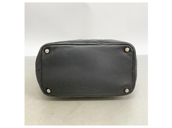 Borsa Tote Chanel Cambon in agnello Nero - vista 3