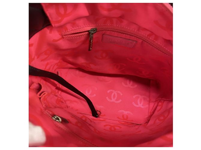 Borsa Tote Chanel Cambon in agnello Nero - vista 4