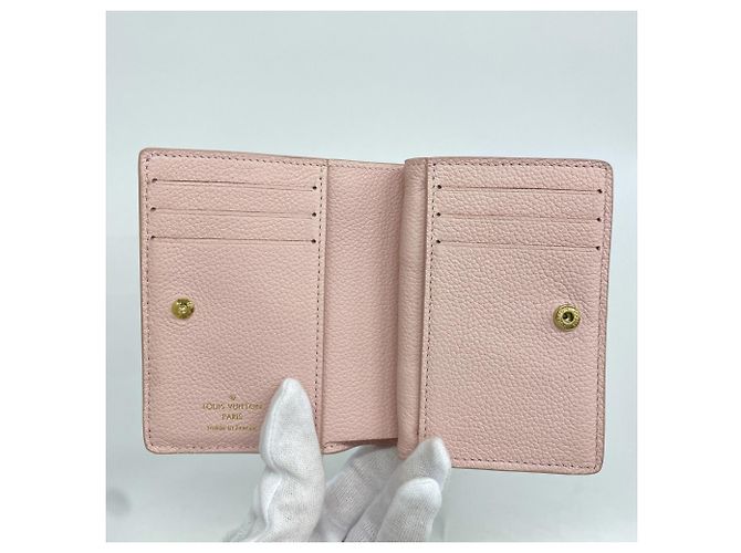 Cartera Louis Vuitton Monogram Empreinte Broderie Rosa - vista 3