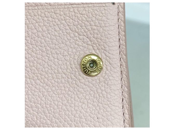 Cartera Louis Vuitton Monogram Empreinte Broderie Rosa - vista 5