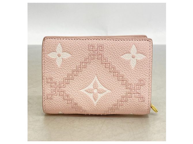 Cartera Louis Vuitton Monogram Empreinte Broderie Rosa - vista 8