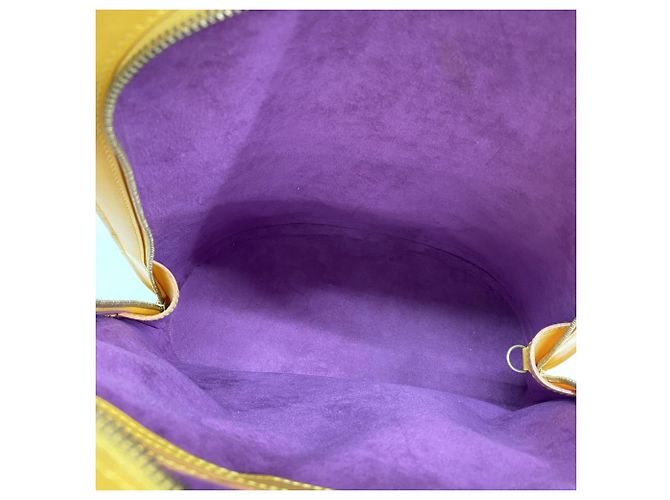 Louis Vuitton Jaune Epi Leather Backpack Yellow - view 4