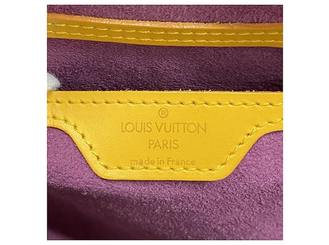 Louis Vuitton Jaune Epi Leather Backpack Yellow - view 5