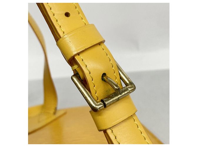 Louis Vuitton Jaune Epi Leather Backpack Yellow - view 8