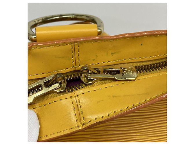 Louis Vuitton Jaune Epi Leather Backpack Yellow - view 9