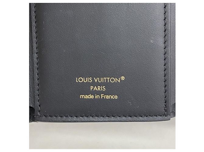 Louis Vuitton Bi-Fold Wallet aus Taurillon-Leder Schwarz - Ansicht 4