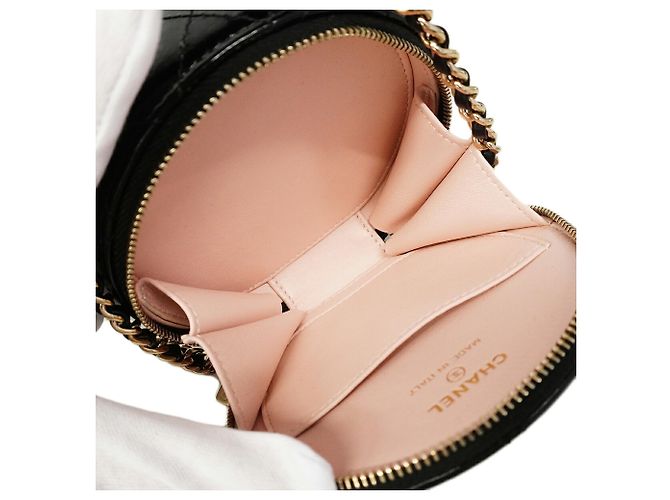 Borsa a Spalla Chanel Matelassé Chain Nero - vista 4