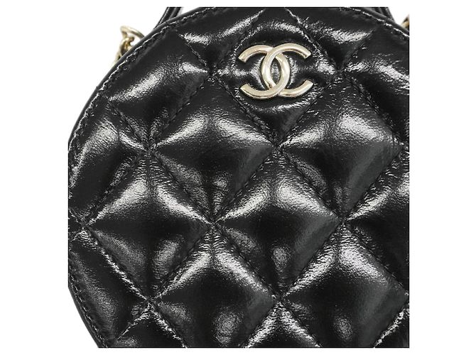 Borsa a Spalla Chanel Matelassé Chain Nero - vista 6