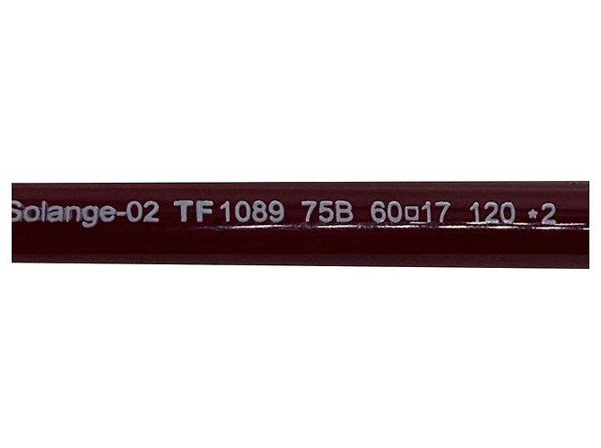 Tom Ford Solange-02 60MM eckige Sonnenbrille aus rotem Acetat Bordeaux - Ansicht 8