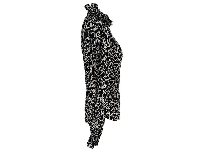 Isabel Marant Etoile Isabel Marant Yoshi Rollkragenbluse in Multicolor Mehrfarben - Ansicht 2