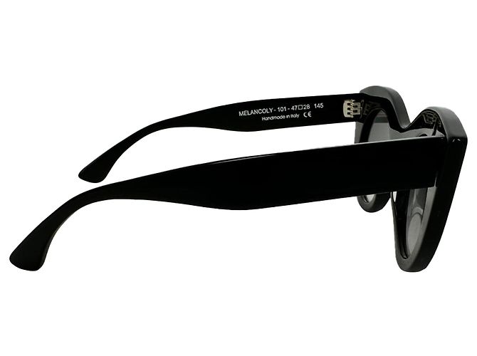 Gafas de sol Melancoly 101 Cat-Eye en acetato negro de Thierry Lasry - vista 5