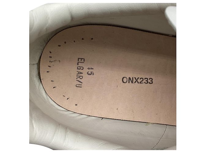 Sneakers Oversized Platform Alexander McQueen in pelle bianca Bianco Crudo - vista 11