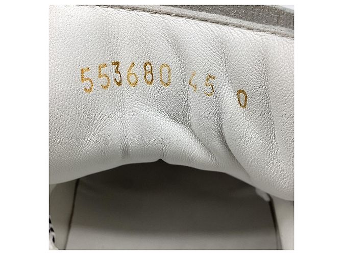 Sneakers Oversized Platform Alexander McQueen in pelle bianca Bianco Crudo - vista 8