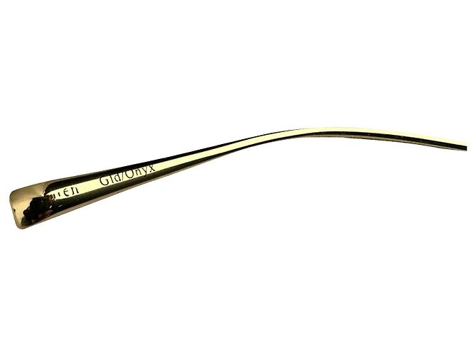 Autre Marque Occhiali da sole Jacklyn Cat-Eye di Loree Rodkin in metallo oro D'oro - vista 13