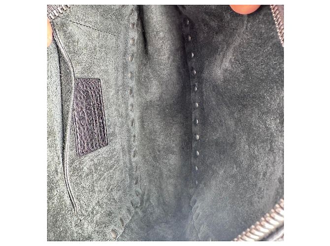 Valentino Garavani Borsa a tracolla Valentino Rolling Rockstud in pelle nera Nero - vista 8